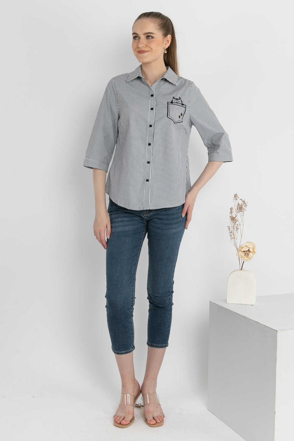 SISTER'S - Cotton Shirt (Katun) C9120 CAP