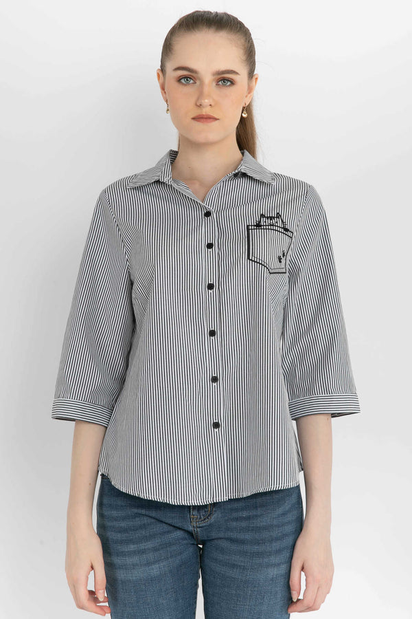 SISTER'S - Cotton Shirt (Katun) C9120 CAP