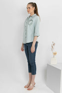 SISTER'S - Cotton Shirt (Katun) C9120 CAP