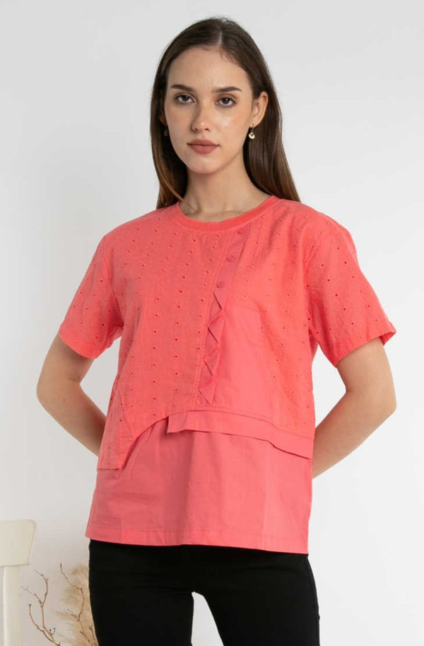 SISTER'S - Cotton Shirt (Katun) S7410 JS