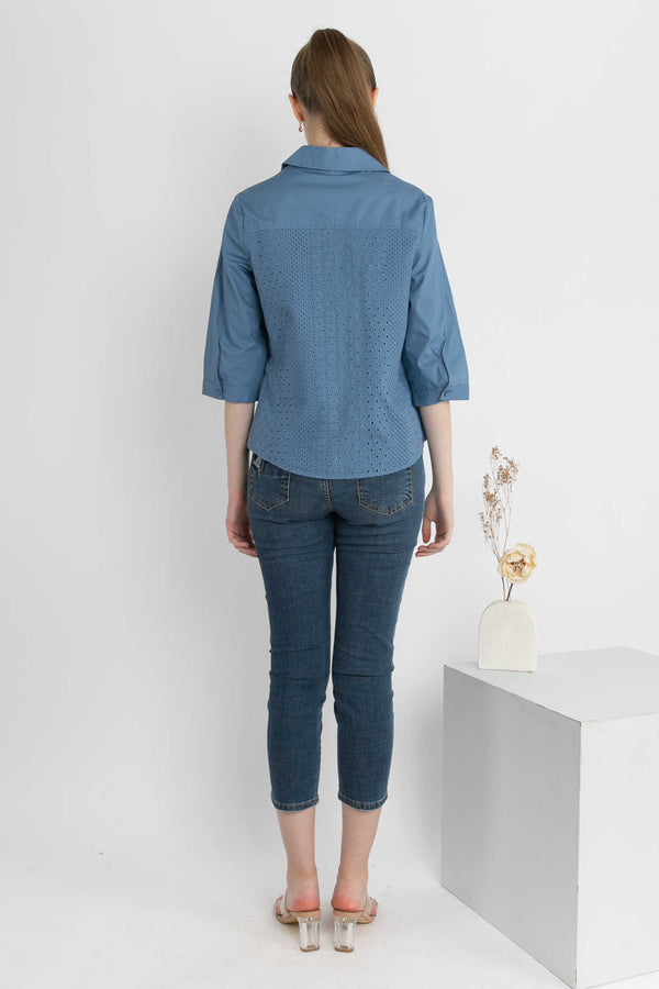 SISTER'S - Cotton Shirt (Katun) C9128 CAP