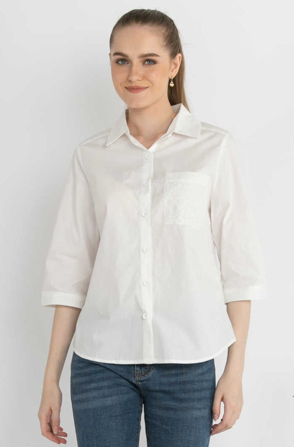 SISTER'S - Cotton Shirt (Katun) C9128 CAP