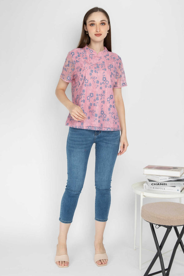 SISTER'S - Cotton Combed Cheongsam (Brukat) C9138 CAP