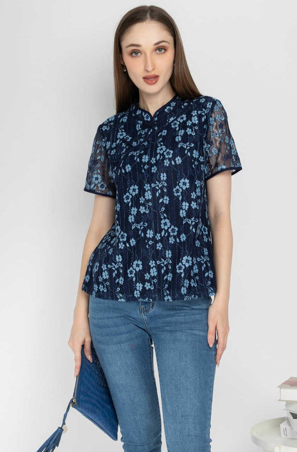 SISTER'S - Cotton Combed Cheongsam (Brukat) C9138 CAP