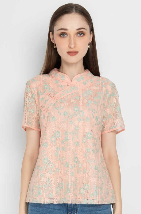 SISTER'S - Cotton Combed Cheongsam (Brukat) C9138 CAP