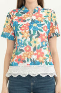 SISTER'S - Cotton Shirt Cheongsam (Katun) C1486 CAP