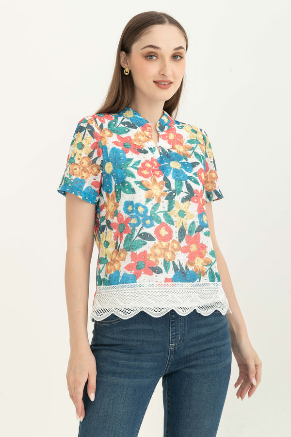 SISTER'S - Cotton Shirt Cheongsam (Katun) C1486 CAP
