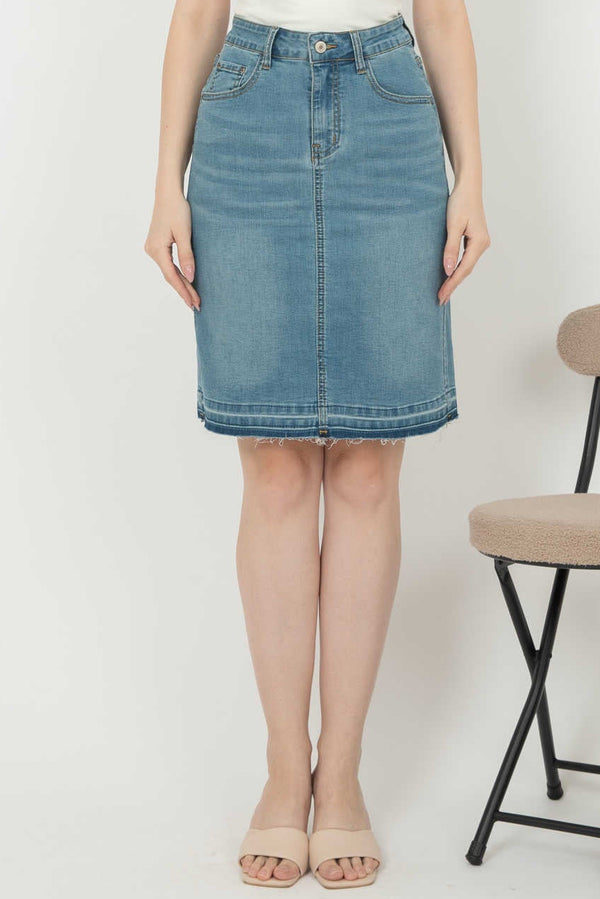 2023 - Jeans Skirt (Rok Jeans) S319 JS