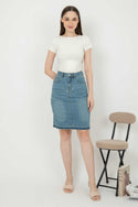 2023 - Jeans Skirt (Rok Jeans) S319 JS