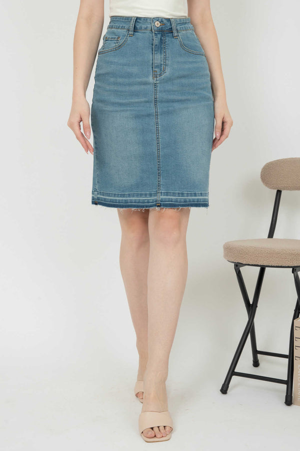 2023 - Jeans Skirt (Rok Jeans) S319 JS