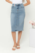 2023 - Jeans Skirt 7/8 (Rok Jeans) S341 JS