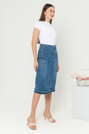 2023 - Jeans Skirt 7/8 (Rok Jeans) S349 JS
