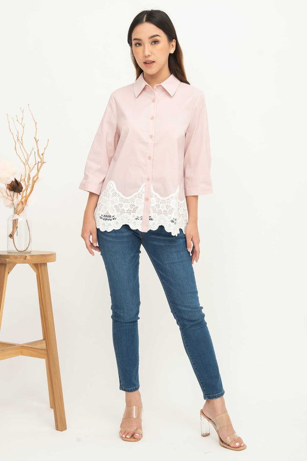 SISTER'S - Cotton Shirt (Katun) S7522 JS