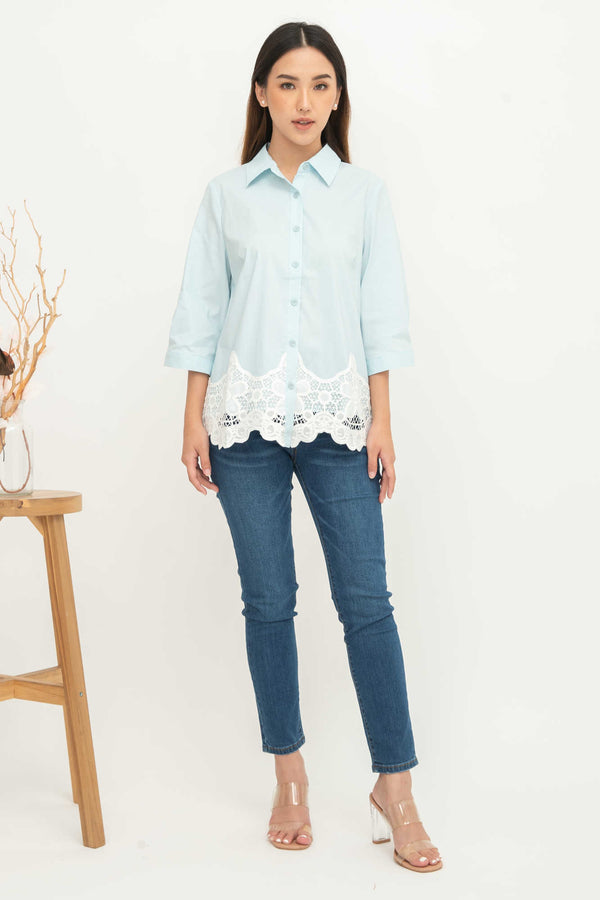 SISTER'S - Cotton Shirt (Katun) S7522 JS