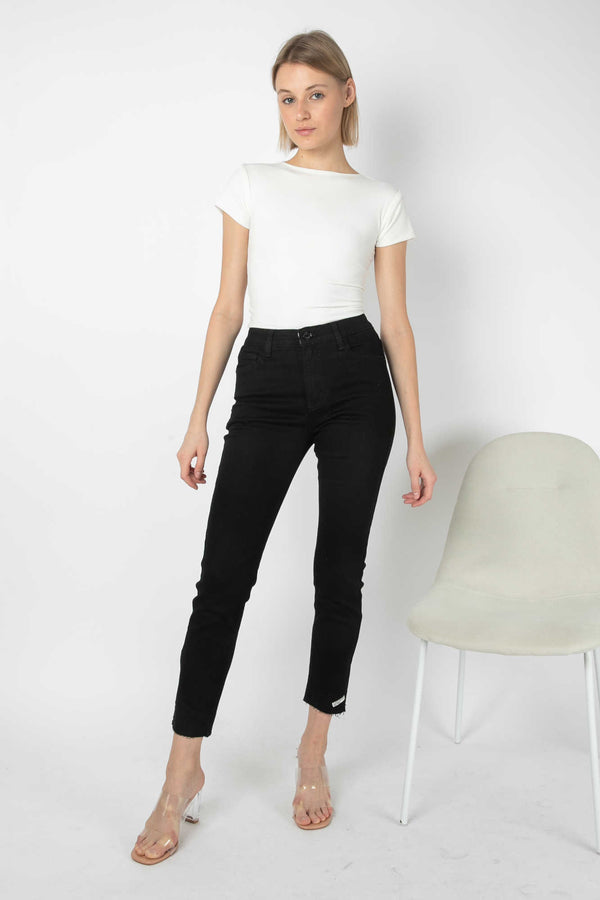 2023 - Black Jeans 7/9 (Celana Jeans) S290 JS