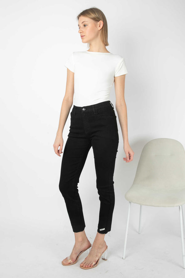 2023 - Black Jeans 7/9 (Celana Jeans) S290 JS
