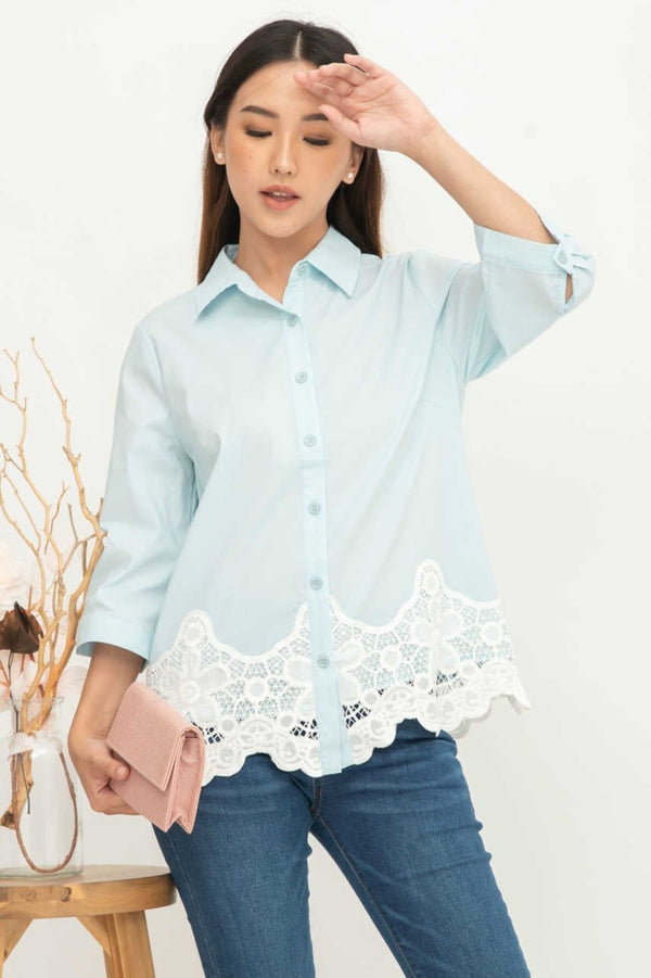 SISTER'S - Cotton Shirt (Katun) S7522 JS