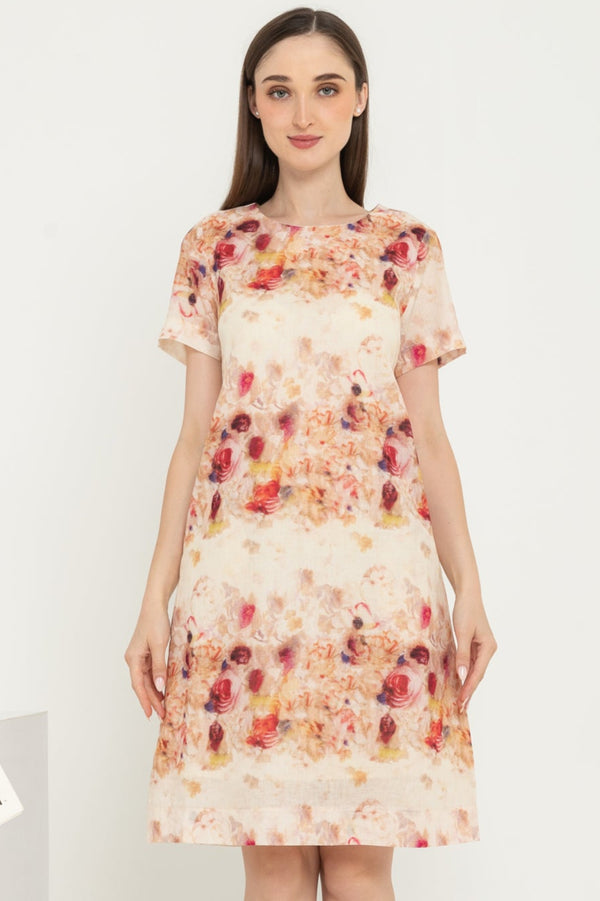 SISTER'S - Linen Dress N520 ZE