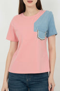 SISTER'S - Cotton Combed Top (Denim Kombi Kaos) 6847 CAP