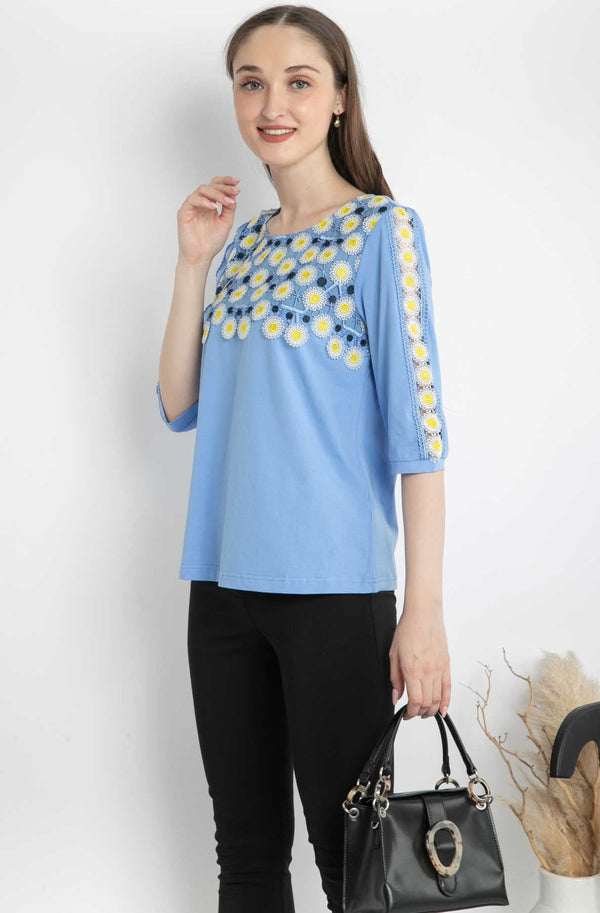 SISTER'S - Cotton Combed Top (Kaos) S7399 JS