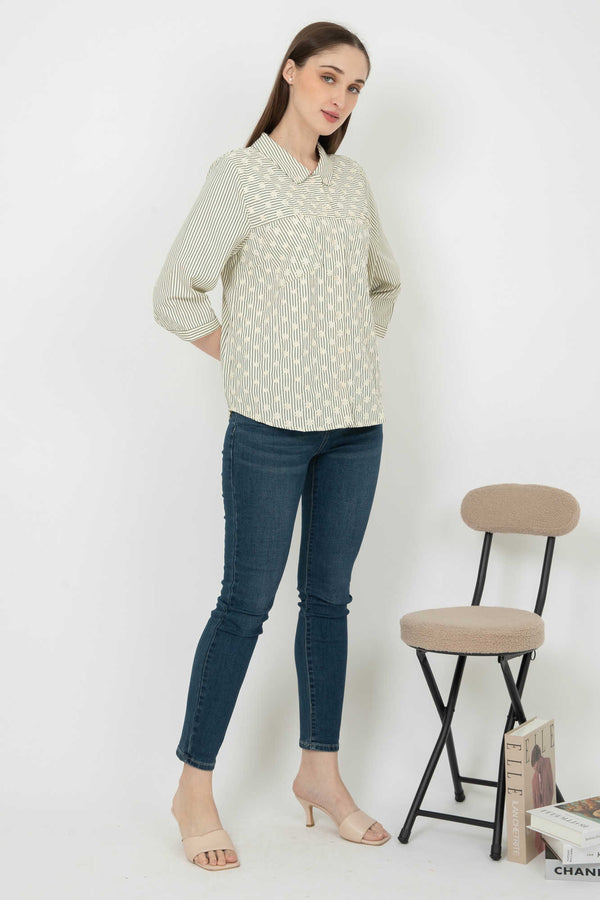 SISTER'S - Cotton Shirt (Katun) S7475 JS
