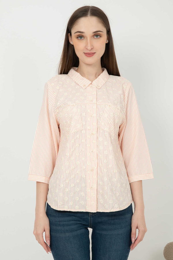 SISTER'S - Cotton Shirt (Katun) S7475 JS