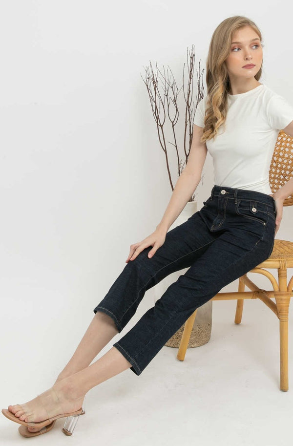 2023 - Jeans 7/8 (Celana Jeans) S179 JS