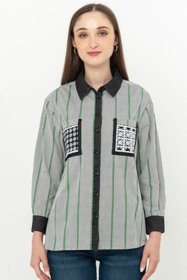 SISTER'S - Cotton Shirt (Katun) S7525 JS