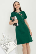 SISTER'S - Cotton Combed Cheongsam Dress (Kaos) 7532 (CAPZ)