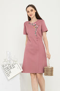 SISTER'S - Cotton Combed Cheongsam Dress (Kaos) 7532 (CAPZ)