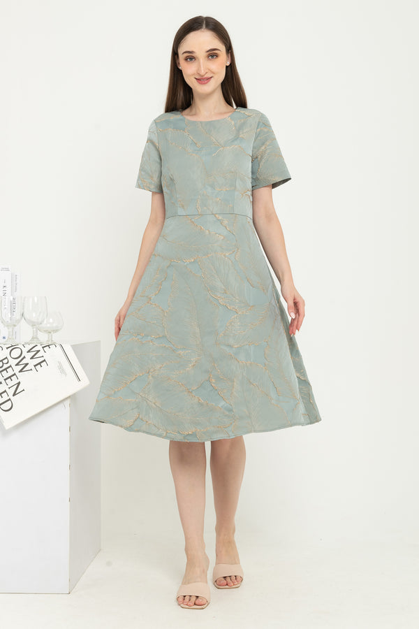 SISTER'S - Satin Dress (Dress Sain) Y9433