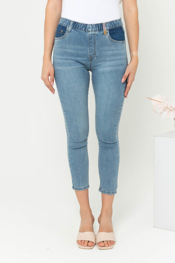 2023 - Jeans 7/8 (Celana Jeans) S338 JS