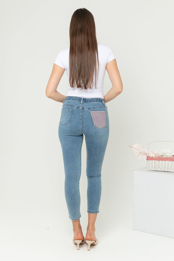 2023 - Jeans 7/8 (Celana Jeans) S338 JS