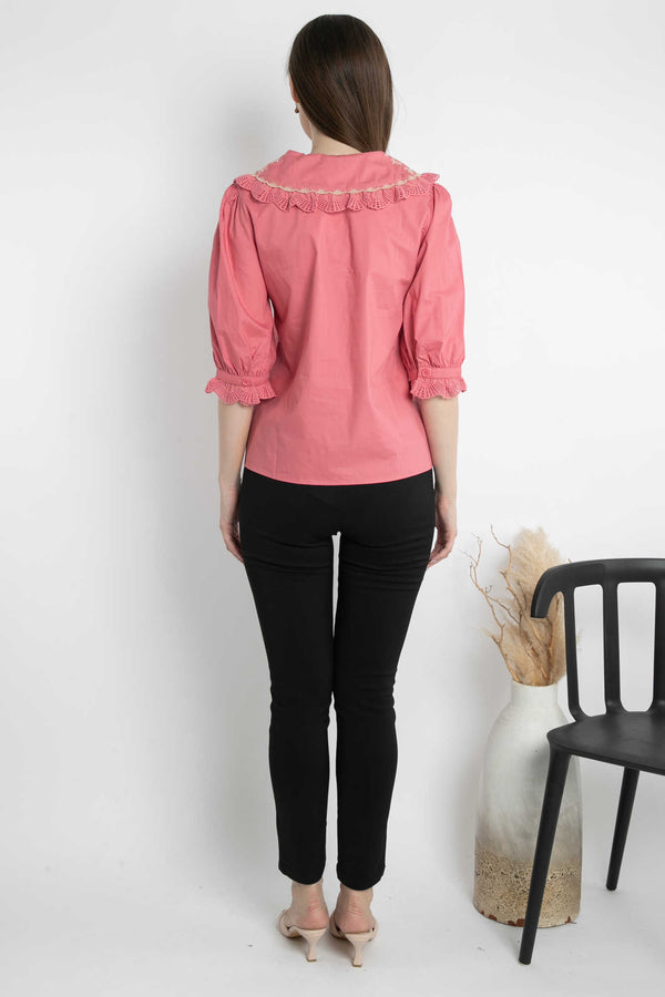 SISTER'S - Cotton Shirt (Katun) S7406 JS
