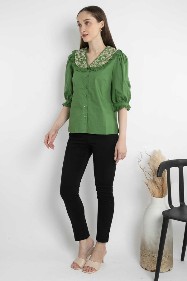 SISTER'S - Cotton Shirt (Katun) S7406 JS