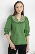 SISTER'S - Cotton Shirt (Katun) S7406 JS