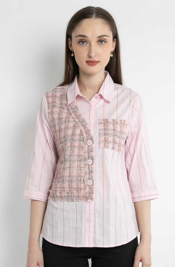 SISTER'S - Cotton Shirt (Katun) S7397 JS