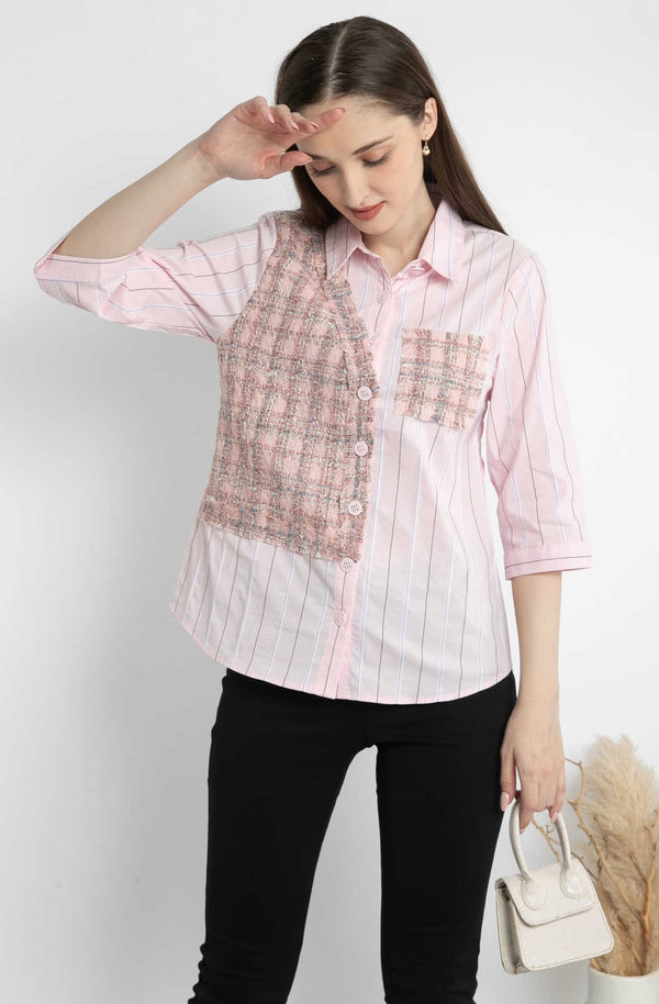 SISTER'S - Cotton Shirt (Katun) S7397 JS