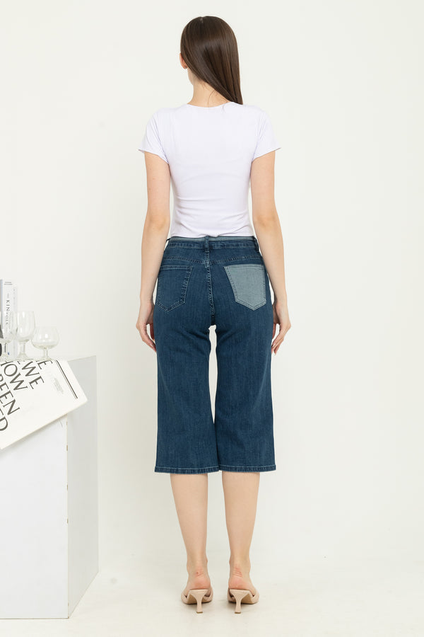 2023 - Culottes Jeans (Celana Jeans Kulot 7/8) S380 JS