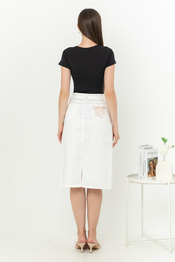 2023 - Jeans Skirt (Rok Jeans) S321 JS