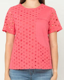 SISTER'S -  Cotton with Cotton Combed Top  (Brukat Kombi Katun) C1495 (CAPZ)