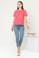 SISTER'S -  Cotton with Cotton Combed Top  (Brukat Kombi Katun) C1495 (CAPZ)