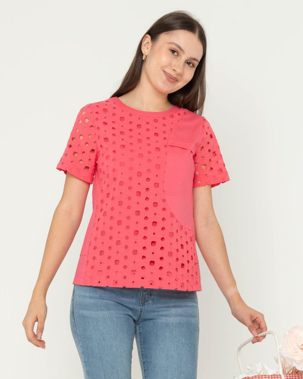 SISTER'S -  Cotton with Cotton Combed Top  (Brukat Kombi Katun) C1495 (CAPZ)