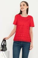 SISTER'S  - Brocode with Cotton Combed Top  (Brukat Kombi Kaos ) C1531 CAP