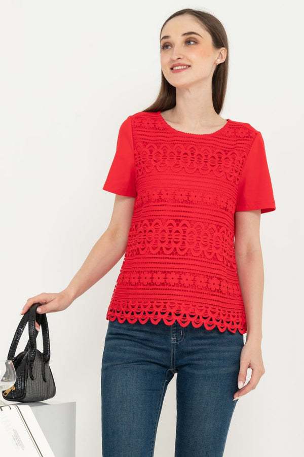 SISTER'S  - Brocode with Cotton Combed Top  (Brukat Kombi Kaos ) C1531 CAP