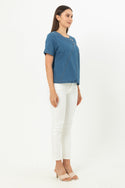 N2 - Denim Top 28530