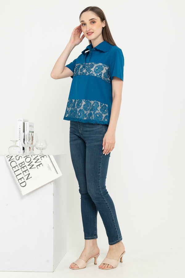 SISTER'S  - Brocode with Cotton Combed Top  (Brukat Kombi Kaos ) Y9436 ZE