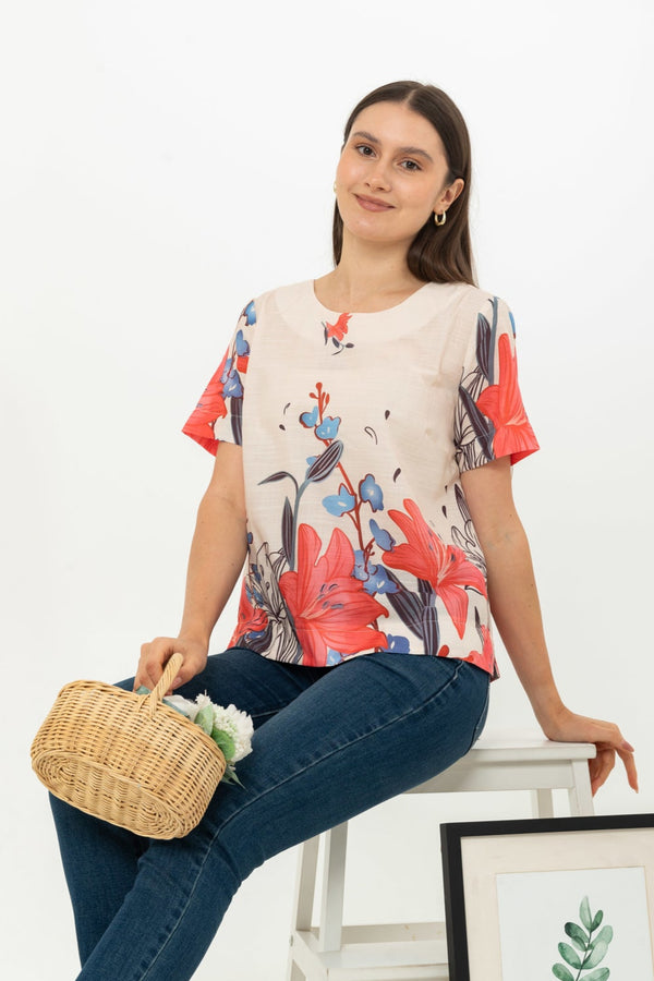 SISTER'S - Cotton Linen (Katun linen ) C1519 CAP