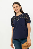 SISTER'S -  Brocode Combed Top ( Brukat Kombi Kaos) Y9418 (ZEZ)