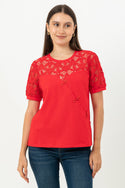 SISTER'S -  Brocode Combed Top ( Brukat Kombi Kaos) Y9418 (ZEZ)